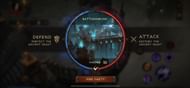 Diablo Immortal players can choose to play attack or defense (Image via Blizzard Entertainment)
